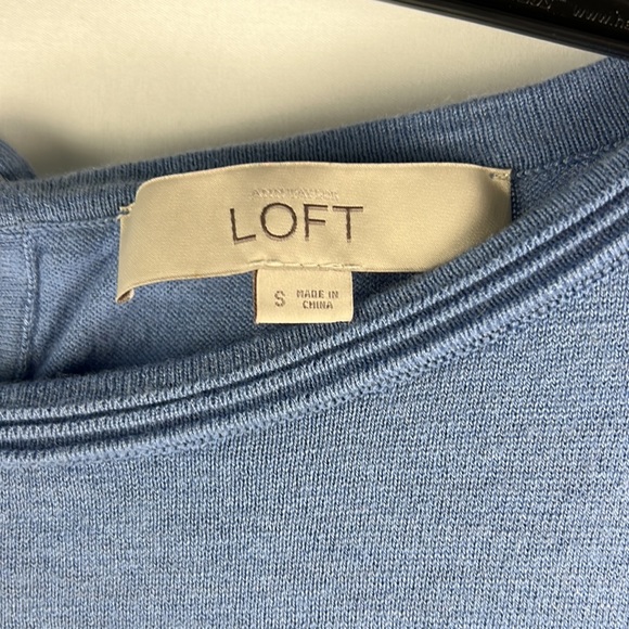 Puff Sleeve Sweater l Loft l Women's Sz: S - Picture 4 of 7